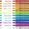 Sparkle Metallic Art Glitter Pens for Scrapbook Supplies 12 Pieces